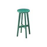 インテリア 家具 便利 おしゃれ ハイスツール ボットーネ 木製 高さ60cm CL-222GR グリーン(緑)