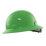 Jackson Safety 20718 Blockhead High Density Polyethylene Hard Hat with 8 Point Ratchet Suspension, G