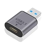 Poyiccot USB-C & USB 3.0 変換アダプタ、 Type C (メス) to Type A 3.0 (オス) 変換アダプタ 10Gbps 高速データ転送 USB Type-C OTG対応 MacBook Pro Samsung（1個セット)