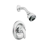 Moen L82691EP Single Handle Posi-Temp Pressure Balanced Shower Trim from the Adler Collection, Chrom