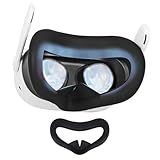 Growalleter Q3S用フェイスカバー Q3Sシリコンフェイスカバー Q3Sアクセサリー 快適フィット 長時間プレイOK Q3S本体にジャストフィット 蒸れ知らず (くろいろ)