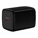 45W 急速充電器type c ChrisPow パソコン充電器 スマホ充電器 タイプCアダプター PD対応 PC/Windows/MacBook Air、iPhone/iPad、Galaxy（ブラック）
