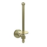 Allied Brass RW-24U-SBR Retro Wave Collection Upright Tissue Holder, Satin Brass [並行輸入品]