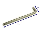 DAIKITOOLドットコム　ドイツ製　ボールポイントL型六角レンチ　12ｍｍ　369-12ｍｍ
