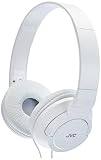 JVC HAS180 軽量 パワフル バス ヘッドフォン - ホワイト