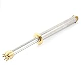 uxcell スプレー　ステンレス鋼　2レイヤー調整スプレーヘッド　ガーデン用　ガーデン