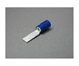 ニチフ端子工業 銅線用 環境配慮形 絶縁被覆付ブレード端子(BT形) 青 TMEX BT-2-9-BLU