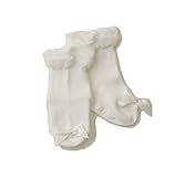 Bijoux & Bee(ビジュー&ビー) New Born Babyフェイクバレーシューズ靴下<日本製> ホワイト