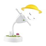 Anself ScarecrowスタイルUSB充電式振動センサー赤ちゃん部屋LED夜間ライト子供部屋寝室ランプwith USBポート 4328265102