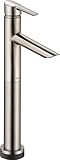 Delta 761T-SS-DST Compel Single Lever Handle Vessel Bathroom Faucet with Touch2O.xt Technology, Stai