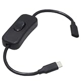 KAUMO USBスイッチ Type-C USB-C (iPhone充電対応/USB-PD100W対応/USB2.0データ通信対応) 28cm