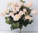タカショー 【観葉植物・グリーンデコ和風】 ベゴニア ピンク W25cm メンテが楽でリアルな人工植物 GN-34P