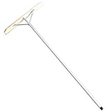 アルミ木製整地レーキ　80cm　1500mm柄