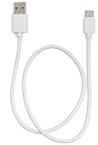 PLATA USBケーブル USB Type-A to Type-C コネクタ ケーブル 急速充電 データ転送 ホワイト 白 充電ケーブル 通信ケーブル 充電 通信 【 50cm 】