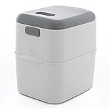 ORANGE-BABY(オレンジベビー) ナッピーペイル おむつ処理ポット本体(取替カセット1個付き)グレー