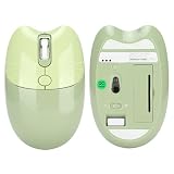 M3DM ワイヤレスBluetoothマウス 2.4GHz USB 3台接続 かわいい猫のデザイン 無線 静音 電池式 小型 iPhone/iPad/Mac/Chrome/Android/Windows/Microsoft/タブレットPCノートパソコンに対応 ライトブルー