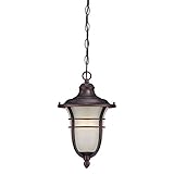 Acclaim 3666ABZ Montclair Collection 1-Light Outdoor Light Fixture Hanging Lantern, Architectural Br