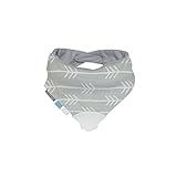 クーシーズ/Kushies 歯固め付き バンダナビブ スタイ よだれかけ 安全シリコン ティーザー (N03 矢印)