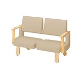 コクヨ(KOKUYO) ベンチ ロビーチェア ALRA(アルラ) W1235×D560×H870mm CN-W452HALS ペールベージュ