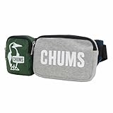 [Chums] 3 Pouch Body Bag Sweat Nylon･HGry/Bsc NV