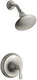 KOHLER K-T10276-4E-BN Fort? Sculpted Rite-Temp Pressure-Balancing Shower Trim Set, Valve Not Include