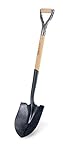 Ridgid 52310 172 D-Handle Round Point Shovel [並行輸入品]