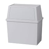 平和工業(Heiwa Kougyou) ゴミ箱 積み重ねゴミ箱 ワイド 30L 日本製 ミルクティベージュ