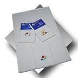 Embroidered White Baby Towel, SIZE : 70 x 115 cm by Junior Joy