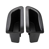 ruiya Volvo ボルボ V40 専用 アクセサリー 運転席側/助手席側 ドアハンドルポケット ドアポケット 収納ボックス 2PCS 小物入れ ABS素材 ビビリ音なし 内装パーツ カスタムパーツ