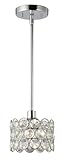 Canarm IPL104A01CH Alice Chrome Pendant Light by Canarm