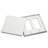 LectraLock - Baby Safety Electrical Outlet Cover - Double - GFCI Style - Flat Cover [並行輸入品]