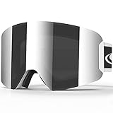 findway スキーゴーグル OTG レディース メンズ 大人 ユース オーバーグラス スノーゴーグル 交換可能レンズ 曇り止め スノーボードゴーグル