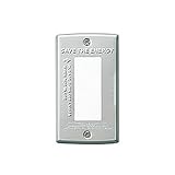 ALUMINUM SWITCH PLATE / アルミ スイッチプレート (三ヶ口)