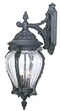 Acclaim 7006BK Nottingham Collection 3-Light Wall Mount Outdoor Light Fixture, Matte Black [並行輸入品]