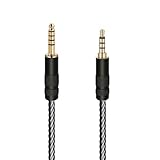 waveman リケーブル mdr-1am2 mdr-1a mdr-1r mdr-1abt mdr-1adac mdr-xb950bt ath-msr7 sr5 変換 ケーブル 4.4mm バランス ケーブル 7N 単結晶銅 イヤホン ケーブル 4.4mm 変換 ケーブル 4.4 mm 5 極 プラグ ヘッドホン 延長 コード 1.2m (4.4ｍｍ5極プラグ)