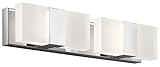 Elan拝殿LED壁取り付け用燭台拝殿2ライト24 – 1 / 4 "ワイド統合LED壁Scon、 83849 1