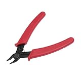 uxcell ニッパー　ワイヤケーブルのカッター　電線ニッパー　ストリッパー　レッド