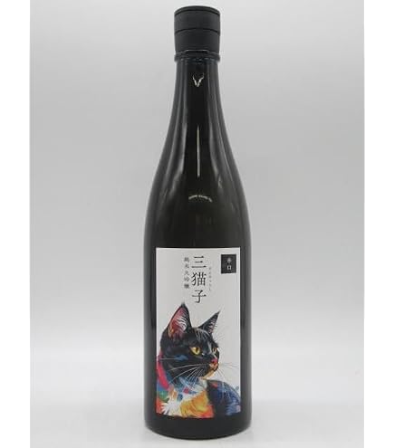 Amazon.co.jp: 【シャム猫】 遠藤酒造場 三猫子 純米大吟醸 旨口 猫