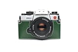 TP Original Leica R6 R6.2 R5 専用 ブルタイプ 本革 ボディケース 緑色