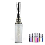 OHICO 使い捨てヘアスティック ヘアカラー1本染めバースト カラーヘアカラー 仮髪染めペン15ml (銀)