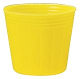カラーポリポット10.5cm20P 黄