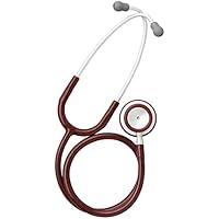 Spiritmedical聴診器 ナーシング バーガンディー ライトウェイトモデル 看護用 介護用 松吉医科器械