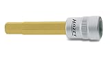 HAZET(ハゼット) ヘキサゴンソケット 二面幅10×差込角9.5×全長85mm 1個【日本正規輸入品】8801H10