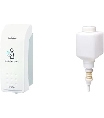 Amazon.co.jp: サラヤ プッシュ式ディスペンサー MD-9600RS 41619