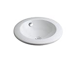 KOHLER K-2532-0 Ronde Vessels Bathroom Sink, White [並行輸入品]