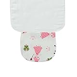 3個の吸収ベビースウェット、25.5x20センチメートルのための簡単な漫画のコットンタオル