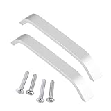 SODIAL(R) 2 Xドアネジ引き出しワードローブクローゼット160ミリメートル