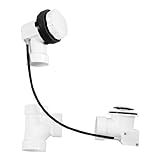 Westbrass D50P27S-50 Sch. 40 Pvc Cable Drain, 27-Inch Powder Coated White [並行輸入品]