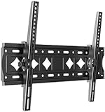 テレビ壁掛け金具 大型 32-75インチLCD LED 液晶テレビ用 42 49 50 55 60 65 70 上下角度ティルト調節式±15度 対応VESA規格600x400mm 耐荷重75kg TV壁掛け金具 (Black)
