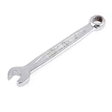 uxcell　コンビネーションレンチ　片口スパナ　ワン12ポイントボックスエンド　ワンUの形オープンエンド